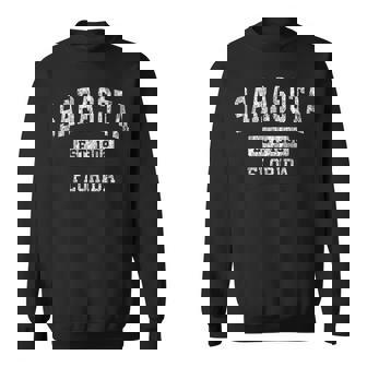 サラソタ フロリダ Fl ヴィンテージ 確立されたスポーツデザイン スウェットシャツ - Kawaiitshirt