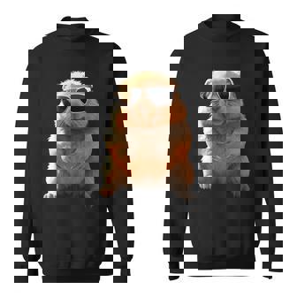 サングラスをかけたウォンバット オーストラリア かわいい ウォンバット スウェットシャツ - Kawaiitshirt