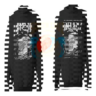 サンタクルーズ カリフォルニア サーフィン スケルトンデザイン サーファー向け スウェットシャツ - Kawaiitshirt