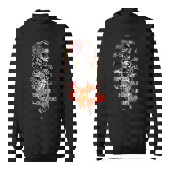 サンタ・ムエルテ・カトリーナ・カラベラ スウェットシャツ - Kawaiitshirt