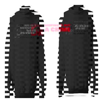 サーフィンは犯罪じゃないサーファーウェーブ、カリフォルニアサンクレメンテ スウェットシャツ - Kawaiitshirt