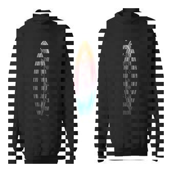 サーフボード サーファー ビーチ パームス 波 サーフィン ボーイ ガール サーフ スウェットシャツ - Kawaiitshirt