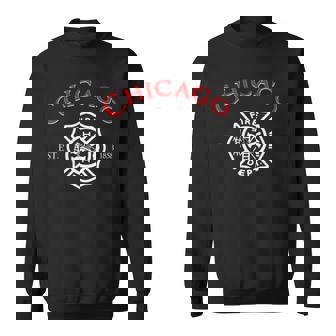 シカゴ イリノイ 消防士 消防士 消防士 スウェットシャツ - Kawaiitshirt