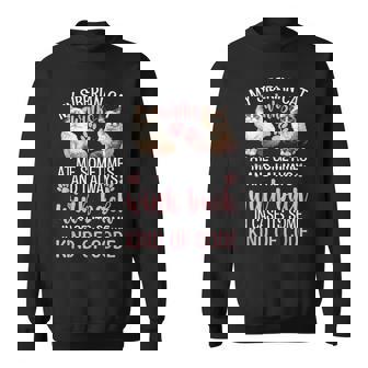 シベリアの森の猫猫の愛を言う面白い猫 スウェットシャツ - Kawaiitshirt