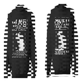 シュレディンガーの猫 指名手配の猫 死んで生きている 物理学 物理学者 スウェットシャツ - Kawaiitshirt