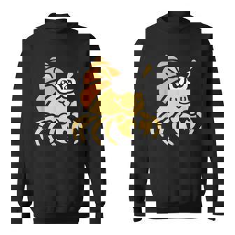 シンプルでかわいいミニマリストの甲殻類のリトル・ハーミット・バーナード スウェットシャツ - Kawaiitshirt