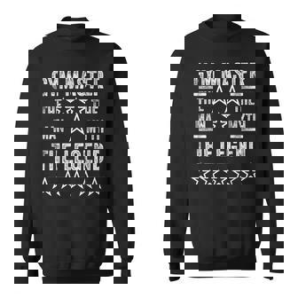 ジムマスターザマンザミスザレジェンド スウェットシャツ - Kawaiitshirt