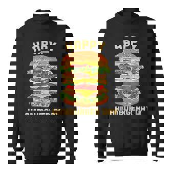 ジャンクフード チーズバーガー ハンバーガー デイバーガーフライ スウェットシャツ - Kawaiitshirt