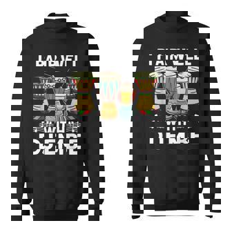 ジャンベ・マンディンカと相性がいいアフリカンミュージックジャンベ スウェットシャツ - Kawaiitshirt