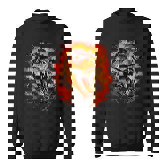ジュラシックワールド ティラノサウルスレックス 恐竜の肖像画 スウェットシャツ - Kawaiitshirt