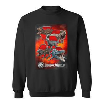 ジュラシック・ワールド Large Set スウェットシャツ - Kawaiitshirt