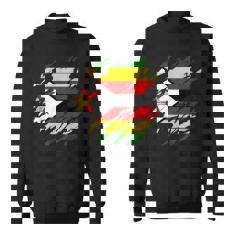 ジンバブエの旗ジンバブエ スウェットシャツ - Kawaiitshirt