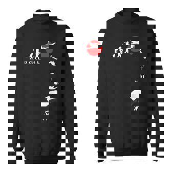 スカイダイビング、パラシュートアウトフィット、スカイダイビング、パラシュツリスト スウェットシャツ - Kawaiitshirt