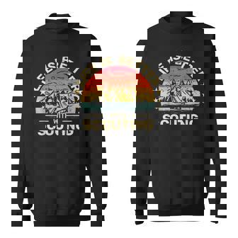 スカウトキャンプボーイハイキングスカウトでlife Is Better スウェットシャツ - Kawaiitshirt