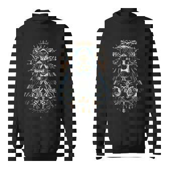 スカル サンタ ムエルテ クリスチャン スウェットシャツ - Kawaiitshirt