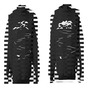 スキー 趣味 スキーヤー アルペンスキー ノルディックスキー スキーサークル クロスカントリー スキー好き スウェットシャツ - Kawaiitshirt