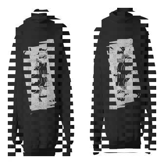 スケルトントランプキングギャンブル死神 スウェットシャツ - Kawaiitshirt