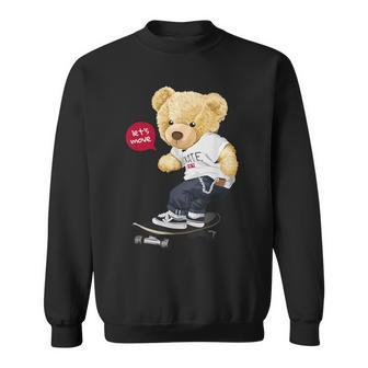 スケートボーダー クマ スウェットシャツ - Kawaiitshirt