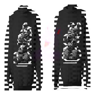 スコティッシュテリア 面白い スコティッシュテリア カワイイ 子犬 犬 スウェットシャツ - Kawaiitshirt