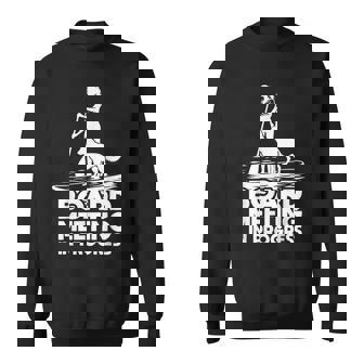 スタンドアップ パドリングボード ミーティングup 犬upボード パドリング スウェットシャツ - Kawaiitshirt