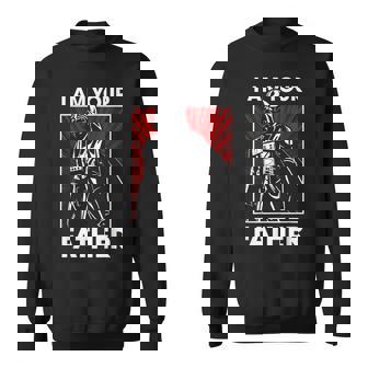 スターウォーズ クラシック 父の日 I Am Your Father 胸ポスター スウェットシャツ - Kawaiitshirt