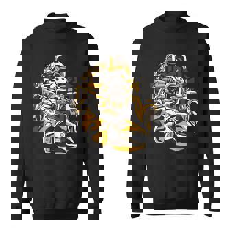 スチームパンクロボットサソリ アーティスティックグラフィック スウェットシャツ - Kawaiitshirt