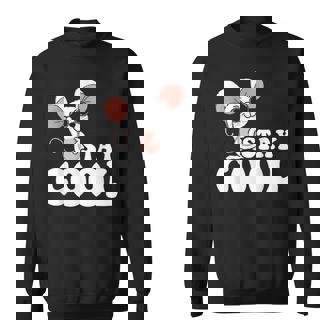 ステイ クール オーサム マウス ウェアリング サングラス 動物 ネズミ スウェットシャツ - Kawaiitshirt