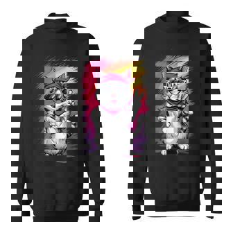 ストリートスタイル 猫 グラフィティ アート ストリートアート スウェットシャツ - Kawaiitshirt