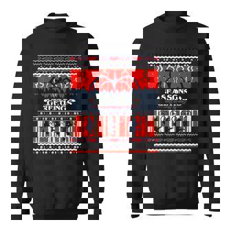 ストレンジャー・シングス Xmas Mind Flayer 逆さまファン記念品 スウェットシャツ - Kawaiitshirt