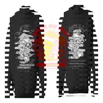 ストレンジャー・シングス サーファーボーイ ピザ広告 ホットデリバリー ヴィンテージ スウェットシャツ - Kawaiitshirt