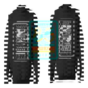 ストレンジャー・シングス ビンテージ デモゴルゴン ポスター ホーキンス インディアナ 85 スウェットシャツ - Kawaiitshirt