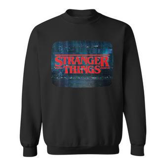 ストレンジャー・シングス ロゴ テレビ画面 ファン 記念品 スウェットシャツ - Kawaiitshirt