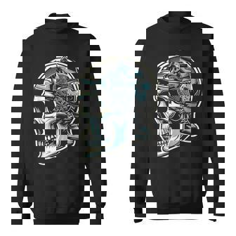 スニーカー ファン ムエルテ スカル スウェットシャツ - Kawaiitshirt