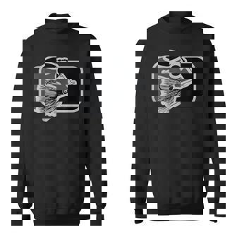 スピナーベイト バス釣り 漁師 釣り ルアー スウェットシャツ - Kawaiitshirt