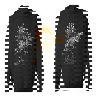スピノサウルス 恐竜 グラフィックアート スピノサウルス スウェットシャツ - Kawaiitshirt