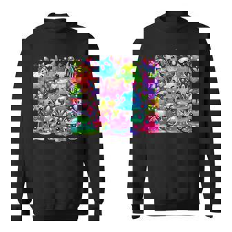 スライムランチャー、スライムペディア、グループランチャーwiki、グループムード。 スウェットシャツ - Kawaiitshirt