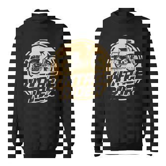 スーパーカブ C100 原付バイク ヴィンテージ ライダー レトロジャパン スウェットシャツ - Kawaiitshirt