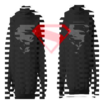 スーパーマン映画デザインのスーパーマンシルエット。 スウェットシャツ - Kawaiitshirt
