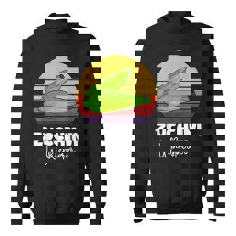ズッキーニ愛好家 ビーガン ベジタリアン野菜ズッキーニ スウェットシャツ - Kawaiitshirt