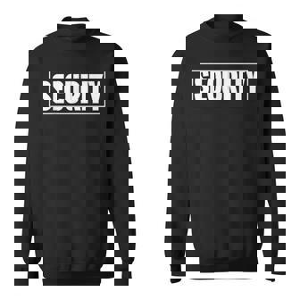 セキュリティ ティーシャツセキュリティシャツ 警備員コスチューム 警備員 スウェットシャツ - Kawaiitshirt