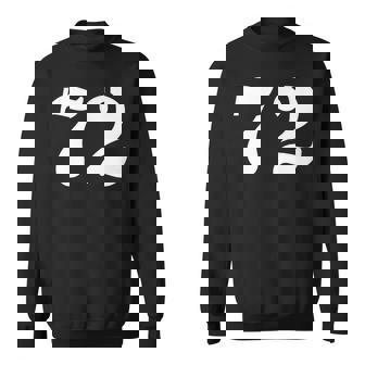 セブンティツー ナンバー 72 ナンバー スウェットシャツ - Kawaiitshirt