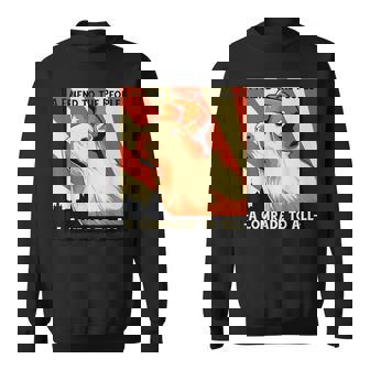 ソ連共産主義カピバラソビエト民衆への友 スウェットシャツ - Kawaiitshirt