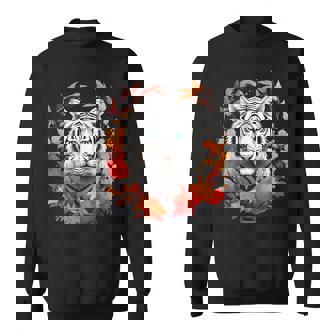 タイガー 動物 グラフィックアート トラ スウェットシャツ - Kawaiitshirt