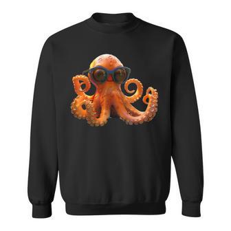 タコ 小タコ イカ 海 恋 甘タコ スウェットシャツ - Kawaiitshirt