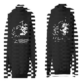 タコ釣りタコクラーケンケンケファロポッド ファニータコ スウェットシャツ - Kawaiitshirt