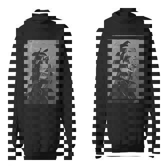 タバコを吸うクールな尼僧、反抗的な尼僧 スウェットシャツ - Kawaiitshirt