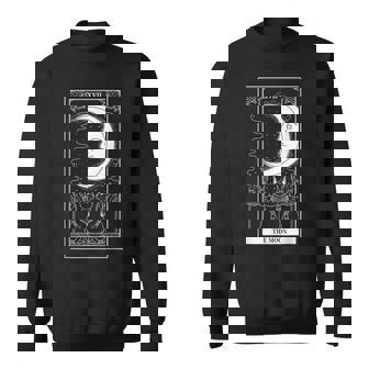 タロットカード 月 占い師 オカルト 魔女 ウィッカン カード スウェットシャツ - Kawaiitshirt