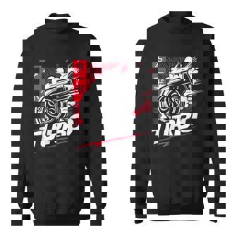 ターボターボチャージャー 日本語レタリング 日本スタイル スウェットシャツ - Kawaiitshirt