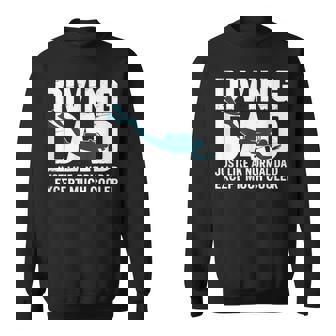 ダイビング お父さん ヴィンテージ スキューバ ダイバー 父 スキューバダイビング スウェットシャツ - Kawaiitshirt