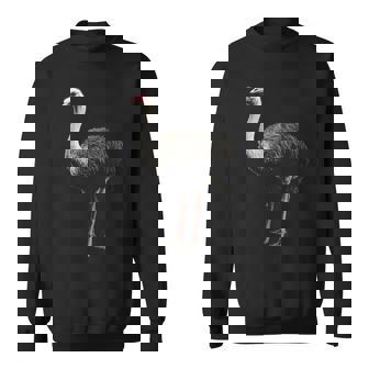 ダチョウ 動物 モチーフ イラスト ダチョウ スウェットシャツ - Kawaiitshirt